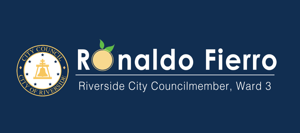 Ronaldo Fierro, Riverside City Councilman Ward 3